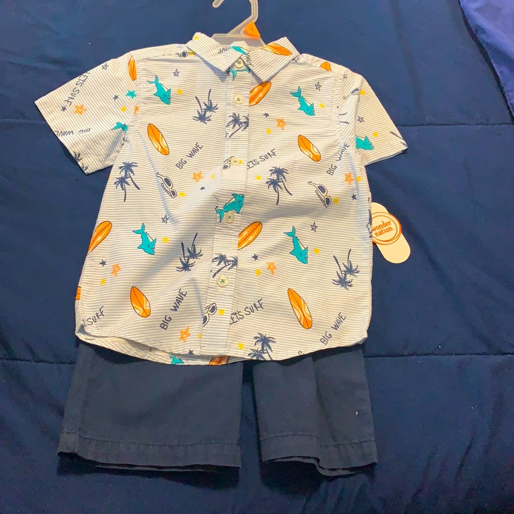 2 piece short set
